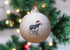 Sprocker Black & White Ceramic Bauble